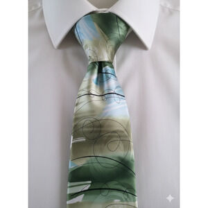 J. Garcia silk tie - Collection 53 Fifty Three - Nature Morte - 59"